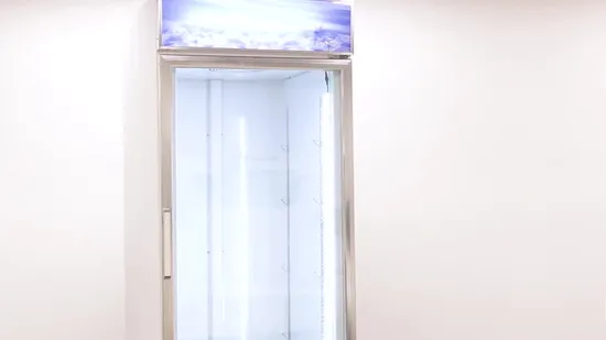 Smeta 220V 330L Supermarket Coke Display Fruit Showcase Refrigeration Equipment